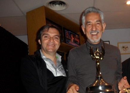 Carlos Ahumada Kurtz junto a Alberto Rodríguez Saá